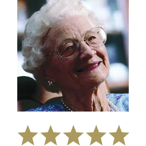Blue Berry™ Eyebright Tablets 11 Women displayed with five stars beneath.