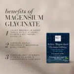 Benefits of Active Magnesium™ Glycinate 600mg Tablets.