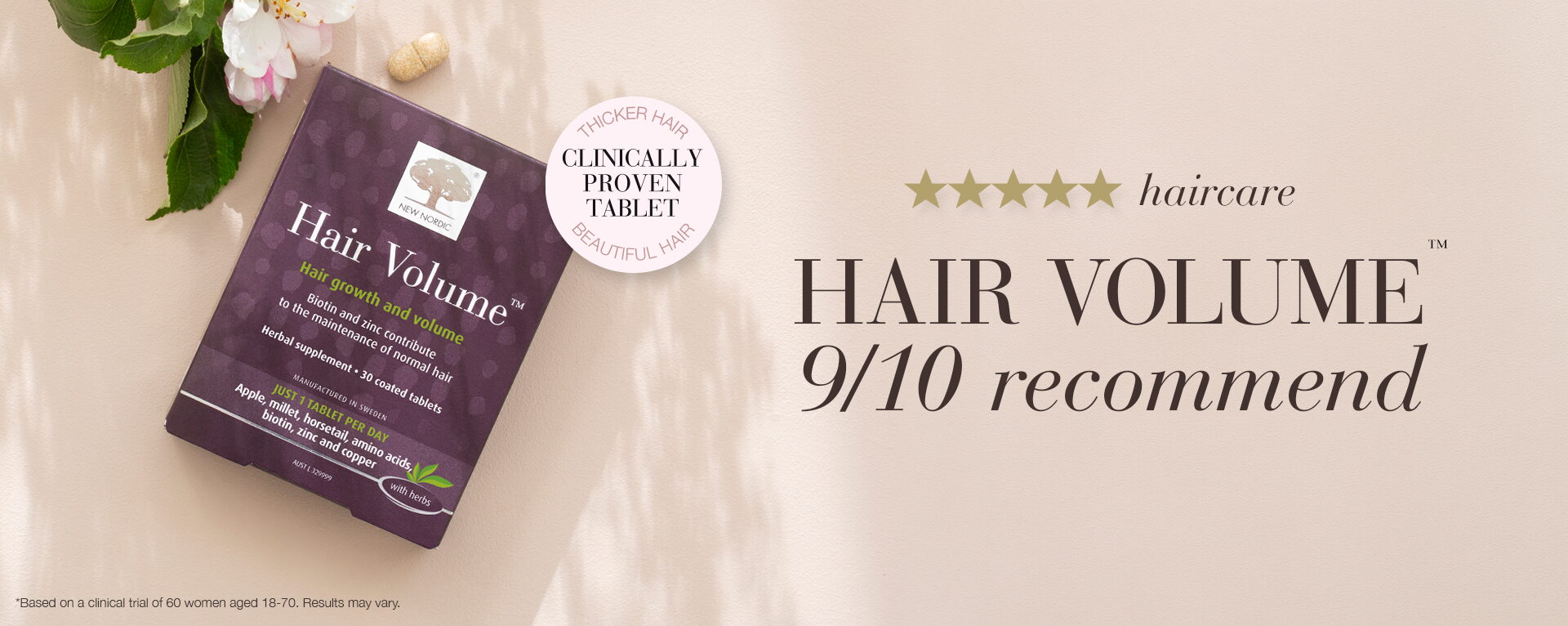 i frontpage banner HairVolume Tablets ClinicallyProven 2026 AU Desktop