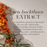 Benefits of sea buckthorn extract.