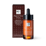 New Nordic Pigment Clear™ Serum, brightens and evens skin tone with hyaluronic acid, shea butter, sunflower oil, and plant extracts.