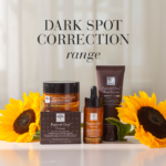 Range of New Nordic Pigment Clear™ products with the text Dark Spot correction range.
