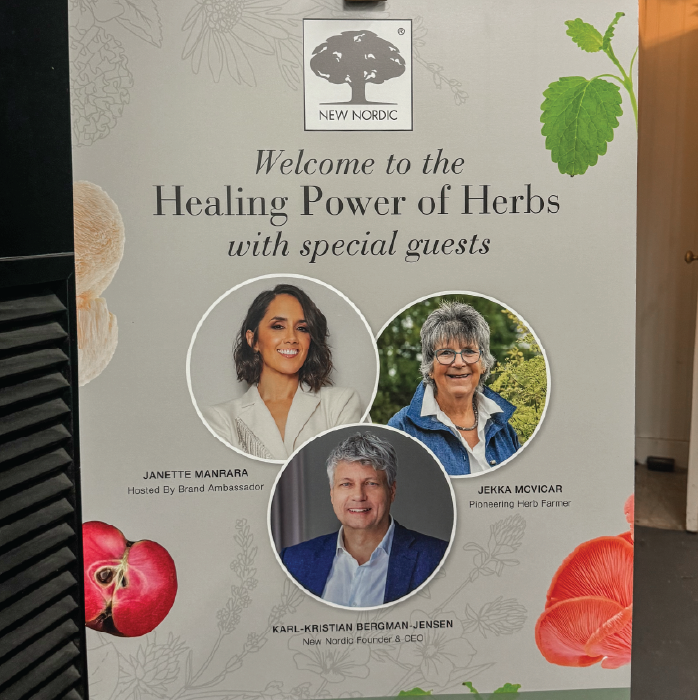 Image from a New Nordic herb school, hosted by Janette Manrara.