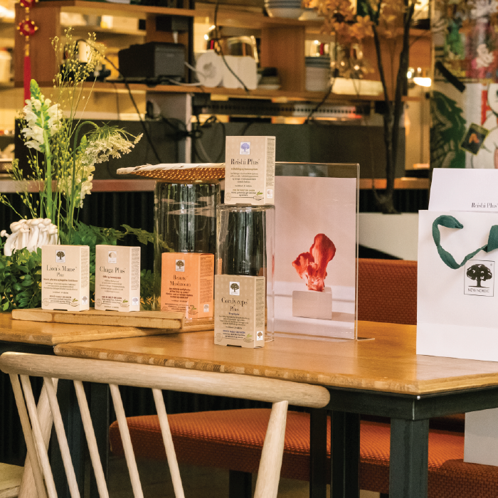 New Nordic products at the herbal school event