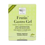 New Nordic Frutin™ Gastro Gel sugar-free chewable tablets for heartburn relief.